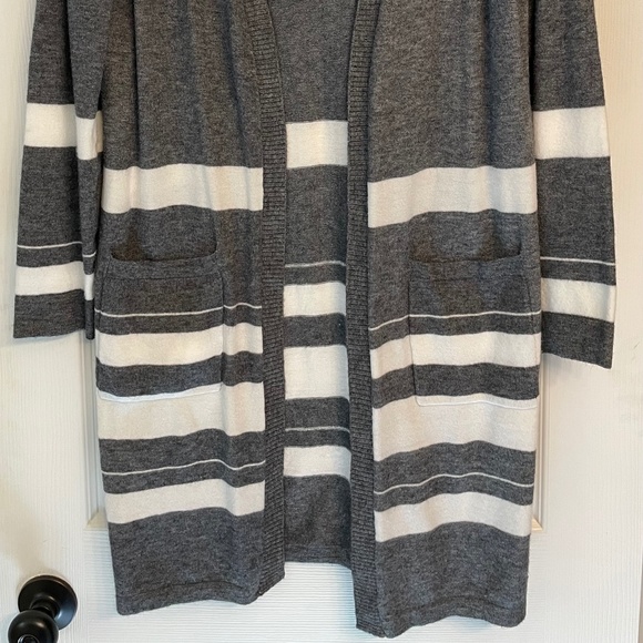 Pinque Long Open Front Cardigan - Picture 3 of 8